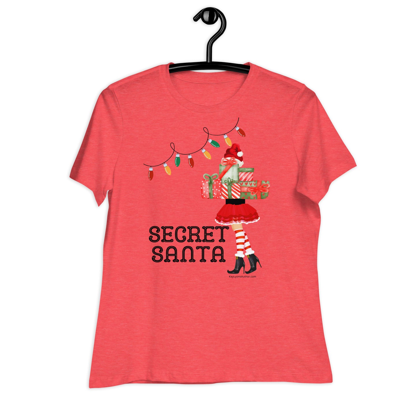 Women's Relaxed T-Shirt-FEATURING SECRET SANTA FROM THE SECRET SANTA SERIES