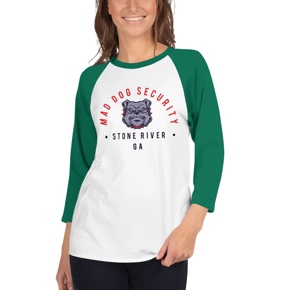 3/4 sleeve raglan shirt (FEATURING MAD DOG SECURITY, STONE RIVER, GA FROM THE STONE RIVER SERIES)