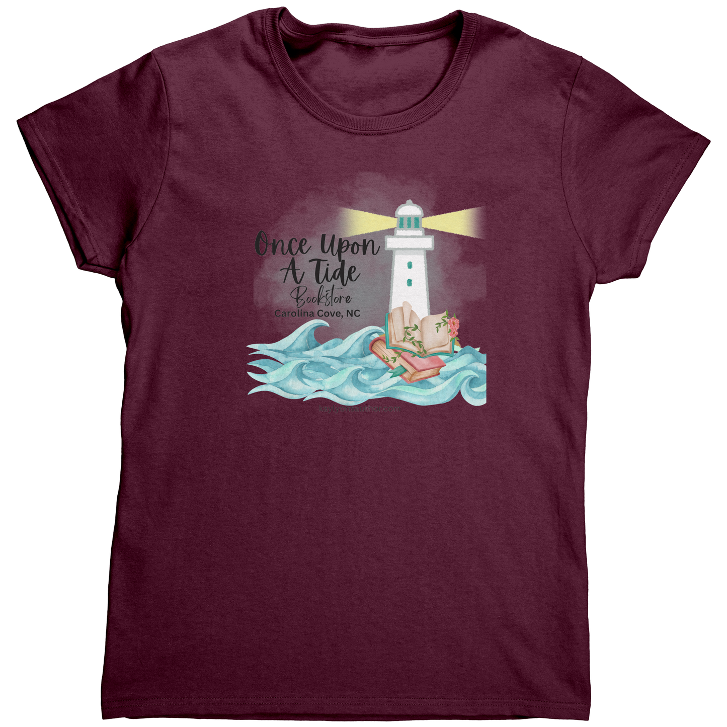 Once_Upon_A_Tide_T-shirt_Maroon_Mockup.png_15409843