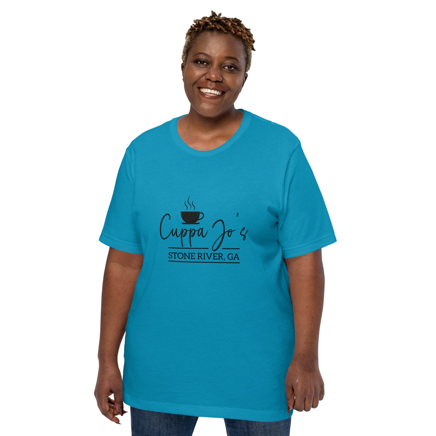 Unisex t-shirt FEATURING CUPPA JO'S FROM THE STONE RIVER SERIES!