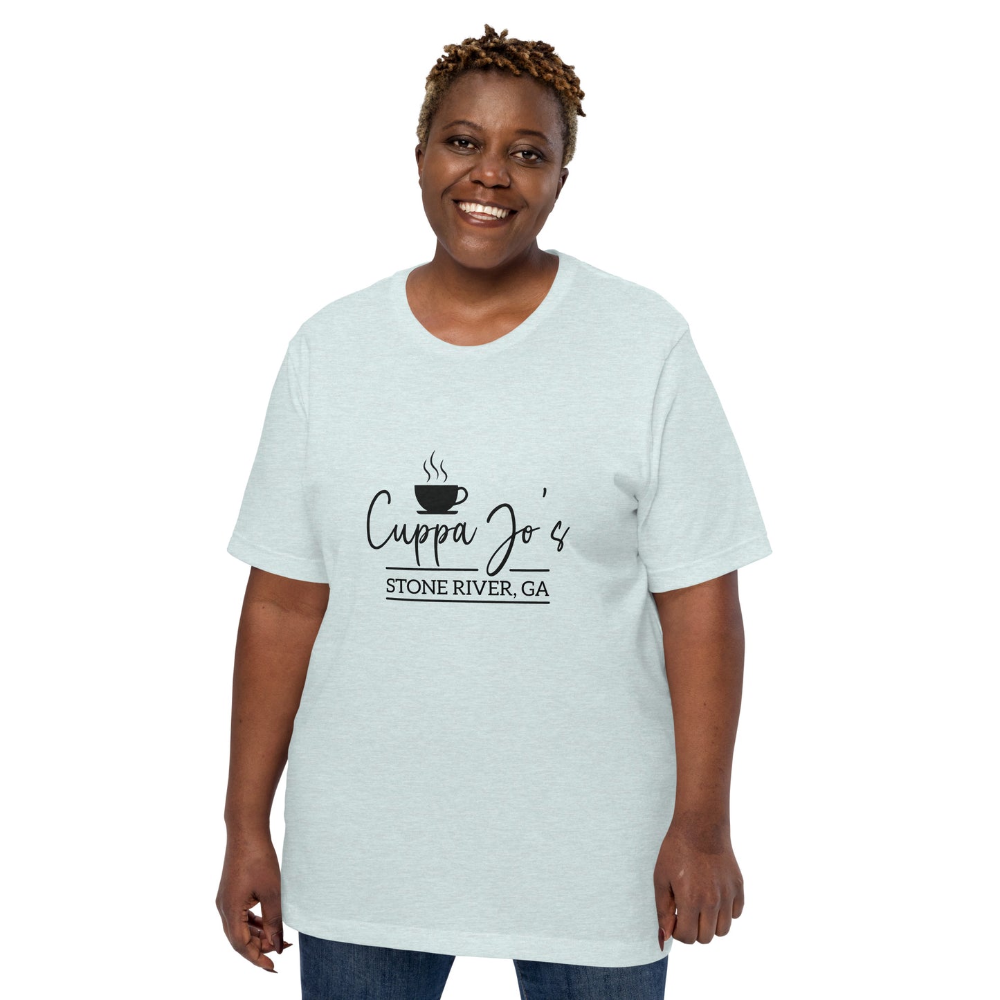 Unisex t-shirt FEATURING CUPPA JO'S FROM THE STONE RIVER SERIES!